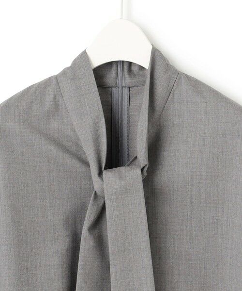 L size ONWARD(大きいサイズ) / エルサイズオンワード シャツ・ブラウス | 【洗える】T/Wブロード ボウタイブラウス | 詳細6