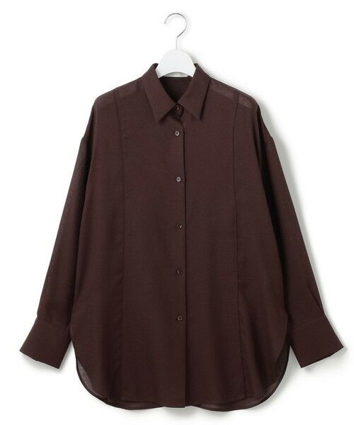 L size ONWARD(大きいサイズ) / エルサイズオンワード シャツ・ブラウス | 【洗える】 シアービエラ デザインシャツ | 詳細10