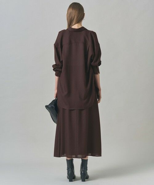 L size ONWARD(大きいサイズ) / エルサイズオンワード シャツ・ブラウス | 【洗える】 シアービエラ デザインシャツ | 詳細9