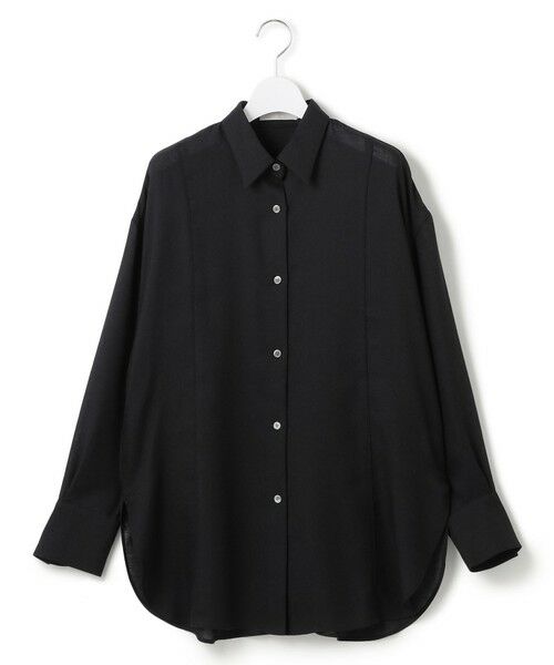 L size ONWARD(大きいサイズ) / エルサイズオンワード シャツ・ブラウス | 【洗える】 シアービエラ デザインシャツ | 詳細21