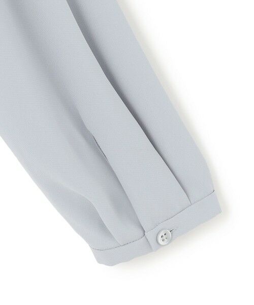 L size ONWARD(大きいサイズ) / エルサイズオンワード シャツ・ブラウス | 【接触冷感・UVケア・速乾・洗える】BackSatinAmunzen ハイネックブラウス | 詳細15