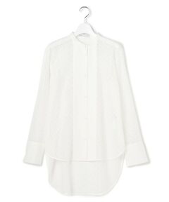 L size ONWARD(大きいサイズ) / エルサイズオンワード シャツ・ブラウス | 【WEB＆一部店舗限定】SustainableLace バンドカラー ブラウス