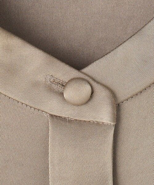 L size ONWARD(大きいサイズ) / エルサイズオンワード シャツ・ブラウス | 【WEB＆一部店舗限定】 DrapySatin バンドカラーシャツ | 詳細5