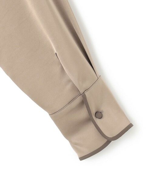 L size ONWARD(大きいサイズ) / エルサイズオンワード シャツ・ブラウス | 【WEB＆一部店舗限定】 DrapySatin ボウタイブラウス | 詳細3