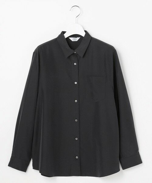 L size ONWARD(大きいサイズ) / エルサイズオンワード シャツ・ブラウス | ピーチポプリン シャツ | 詳細3