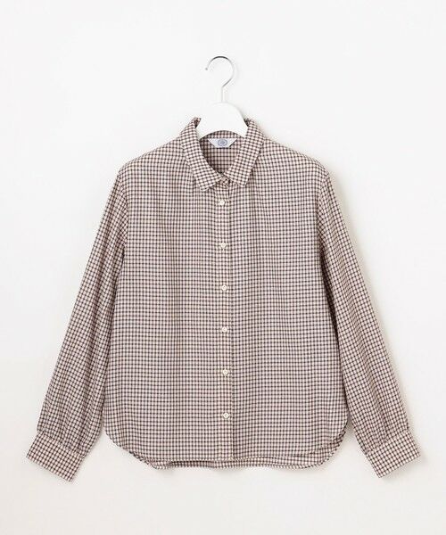 L size ONWARD(大きいサイズ) / エルサイズオンワード シャツ・ブラウス | サイロチェック シャツ | 詳細9