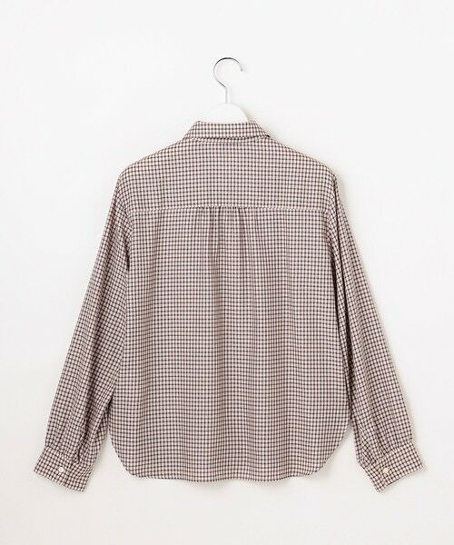 L size ONWARD(大きいサイズ) / エルサイズオンワード シャツ・ブラウス | サイロチェック シャツ | 詳細10