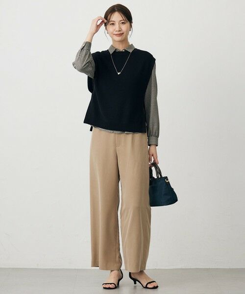 L size ONWARD(大きいサイズ) / エルサイズオンワード シャツ・ブラウス | サイロチェック シャツ | 詳細19