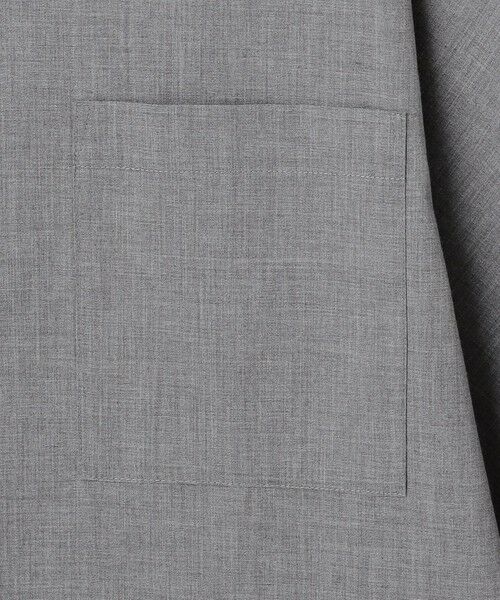 L size ONWARD(大きいサイズ) / エルサイズオンワード シャツ・ブラウス | 【SLOW/一部店舗限定】ライトタンブラータフタ バックボタン シャツ | 詳細8