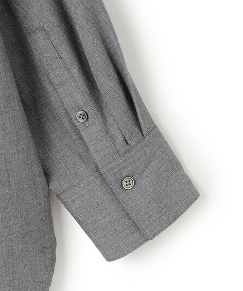 L size ONWARD(大きいサイズ) / エルサイズオンワード シャツ・ブラウス | 【SLOW/一部店舗限定】ライトタンブラータフタ バックボタン シャツ | 詳細6