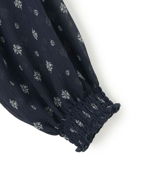 L size ONWARD(大きいサイズ) / エルサイズオンワード シャツ・ブラウス | 【SLOW/一部店舗限定】クレープ フラワープリント ブラウス | 詳細5