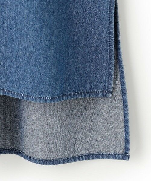 L size ONWARD(大きいサイズ) / エルサイズオンワード シャツ・ブラウス | 【SLOW/一部店舗限定】ライトオンス デニム バックリボン ブラウス | 詳細6