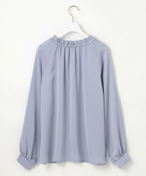 L size ONWARD(大きいサイズ) / エルサイズオンワード シャツ・ブラウス | 【前後着用可能】ギャザーネック ブラウス | 詳細12