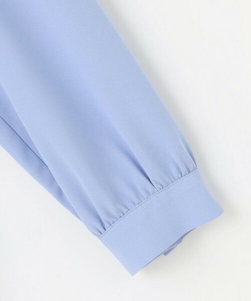 L size ONWARD(大きいサイズ) / エルサイズオンワード シャツ・ブラウス | 【洗える】フリルネックスタンド ブラウス | 詳細16