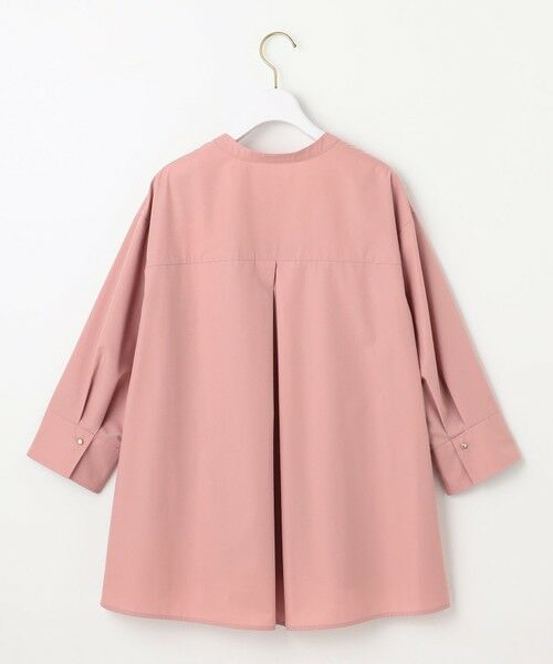 L size ONWARD(大きいサイズ) / エルサイズオンワード シャツ・ブラウス | 【洗える】ウエストタックチュニック ブラウス | 詳細4