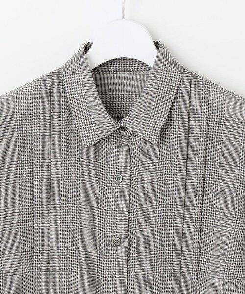 L size ONWARD(大きいサイズ) / エルサイズオンワード シャツ・ブラウス | 【SHIHOさん着用】TWハイツイストビエラタックディテール ブラウス | 詳細14