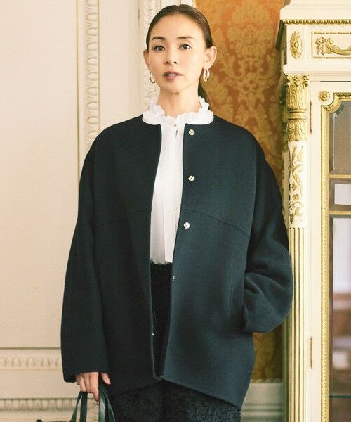 L size ONWARD(大きいサイズ) / エルサイズオンワード シャツ・ブラウス | 【SHIHOさん着用】ブライトローン ブラウス | 詳細5