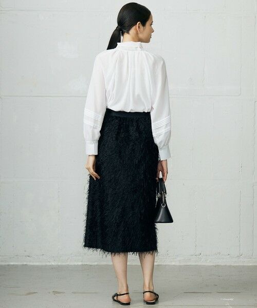 L size ONWARD(大きいサイズ) / エルサイズオンワード シャツ・ブラウス | 【カタログ掲載】ソフトスパンビエラボウタイ ブラウス | 詳細4