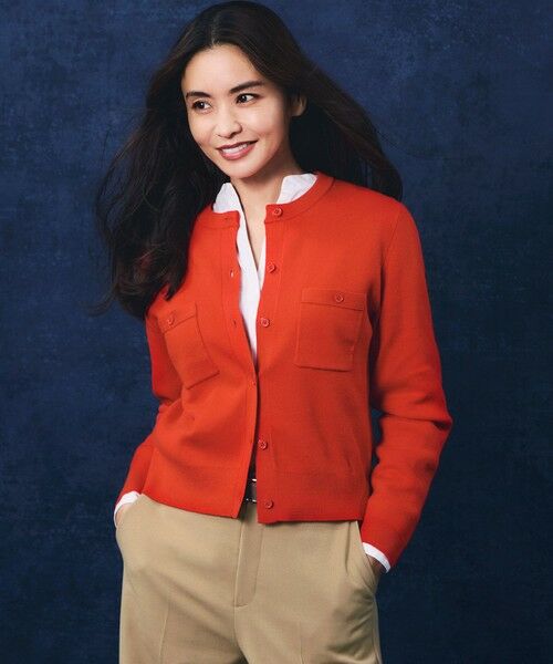 L size ONWARD(大きいサイズ) / エルサイズオンワード シャツ・ブラウス | 【滝沢眞規子さん着用/mi-molletコラボ/洗える】CANCLINI デザイン シャツ | 詳細3