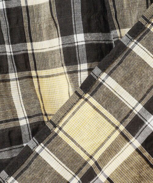 L size ONWARD(大きいサイズ) / エルサイズオンワード シャツ・ブラウス | 【WEB限定】シャーリング チェック シャツ | 詳細10