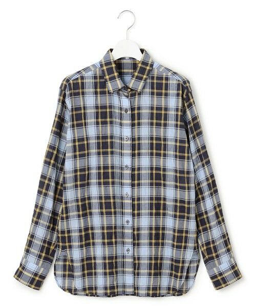 L size ONWARD(大きいサイズ) / エルサイズオンワード シャツ・ブラウス | 【WEB限定】シャーリング チェック シャツ | 詳細16