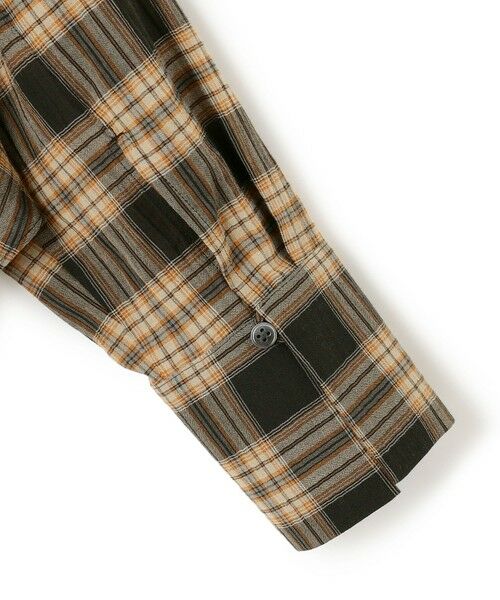 L size ONWARD(大きいサイズ) / エルサイズオンワード シャツ・ブラウス | 【WEB&一部店舗限定】シアーコットン チェック シャツ | 詳細11