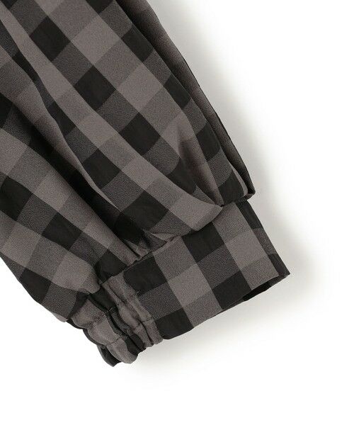 L size ONWARD(大きいサイズ) / エルサイズオンワード シャツ・ブラウス | 【WEB&一部店舗限定】ブロックチェック フリル ブラウス | 詳細12