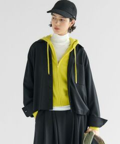 L size ONWARD(大きいサイズ) / エルサイズオンワード シャツ・ブラウス | 【滝沢眞規子さん着用/VERY掲載/洗える】ウールミルドジャージー シャツ