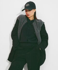 L size ONWARD(大きいサイズ) / エルサイズオンワード その他アウター | 【リバーシブル着用可能】 リバーシブルキルト ミドル丈コート