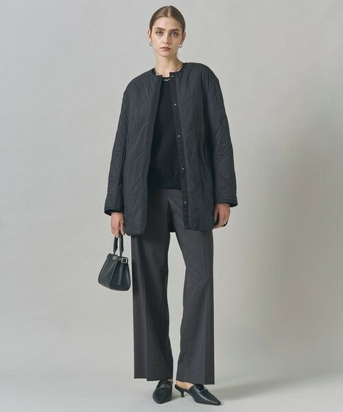 L size ONWARD(大きいサイズ) / エルサイズオンワード その他アウター | 【リバーシブル着用可能】 リバーシブルキルト ミドル丈コート | 詳細13