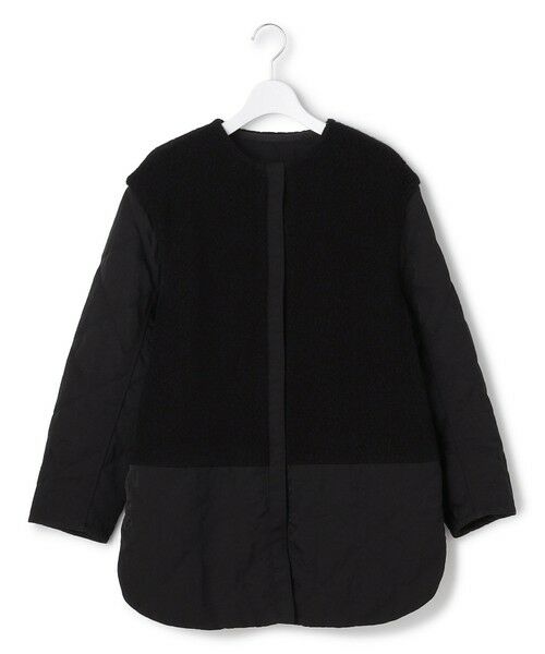 L size ONWARD(大きいサイズ) / エルサイズオンワード その他アウター | 【リバーシブル着用可能】 リバーシブルキルト ミドル丈コート | 詳細14