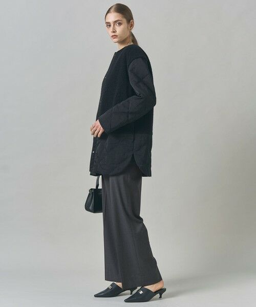 L size ONWARD(大きいサイズ) / エルサイズオンワード その他アウター | 【リバーシブル着用可能】 リバーシブルキルト ミドル丈コート | 詳細11