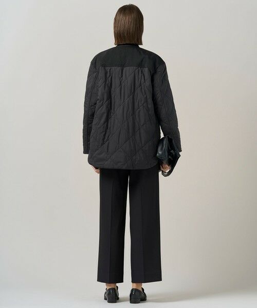 L size ONWARD(大きいサイズ) / エルサイズオンワード その他アウター | 【リバーシブル着用可能】 リバーシブルキルト ミドル丈コート | 詳細21