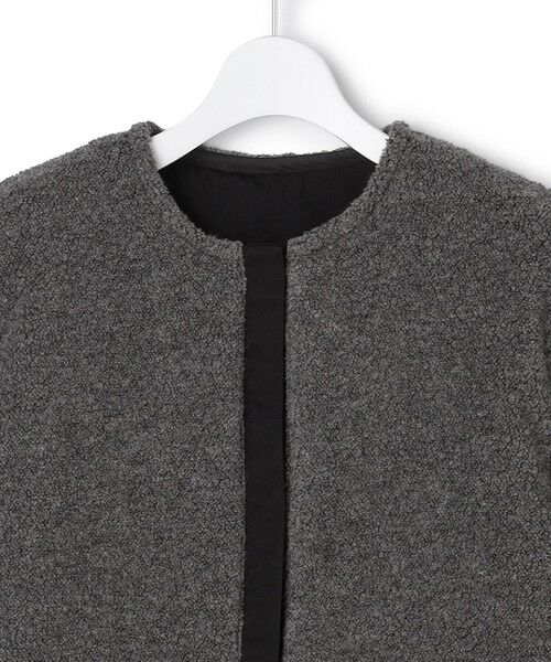 L size ONWARD(大きいサイズ) / エルサイズオンワード その他アウター | 【リバーシブル着用可能】 リバーシブルキルト ミドル丈コート | 詳細24