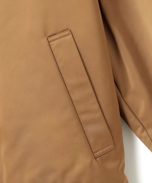 L size ONWARD(大きいサイズ) / エルサイズオンワード ブルゾン | 【洗える】 マットサテン MA-1ブルゾン | 詳細13