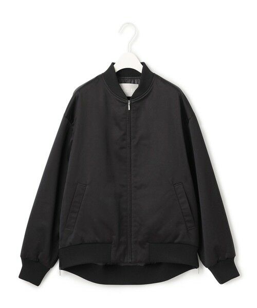 L size ONWARD(大きいサイズ) / エルサイズオンワード ブルゾン | 【洗える】 マットサテン MA-1ブルゾン | 詳細23