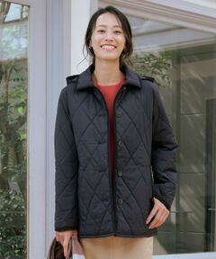 L size ONWARD(大きいサイズ) / エルサイズオンワード その他アウター | 【2way】プレミアムBasic キルティング コート