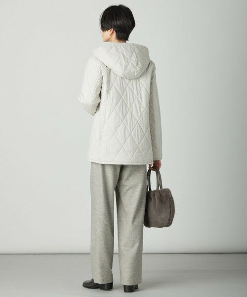 L size ONWARD(大きいサイズ) / エルサイズオンワード その他アウター | 【2way】プレミアムBasic キルティング コート | 詳細4