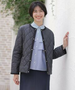 L size ONWARD(大きいサイズ) / エルサイズオンワード その他アウター | 【WEB限定カラーあり】コンパクトタフタキルティング ブルゾン