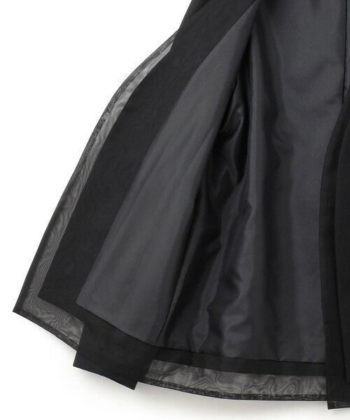 L size ONWARD(大きいサイズ) / エルサイズオンワード ノーカラージャケット | オーガンコンビジャケット | 詳細10