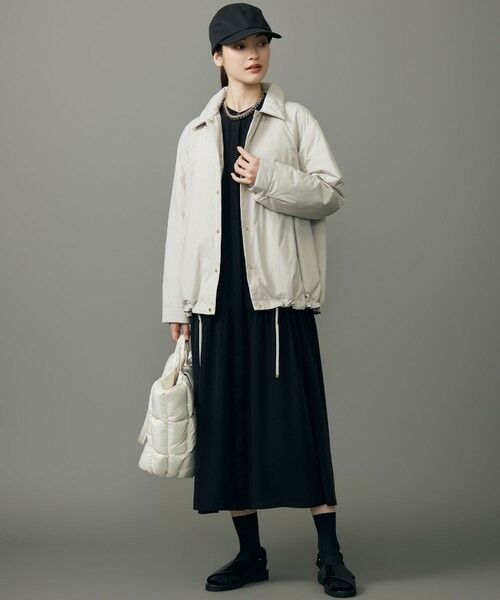 L size ONWARD(大きいサイズ) / エルサイズオンワード ダウンジャケット・ベスト | 【17号サイズまで展開・カタログ掲載】ライトダウンコーチ ジャケット | 詳細2