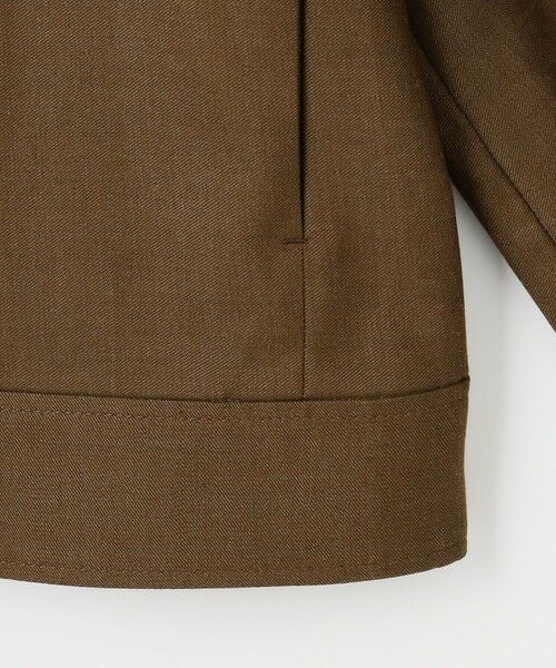 L size ONWARD(大きいサイズ) / エルサイズオンワード その他アウター | 【17号サイズまで展開・SHIHOさん着用】デニムライクツイル ジャケット | 詳細7