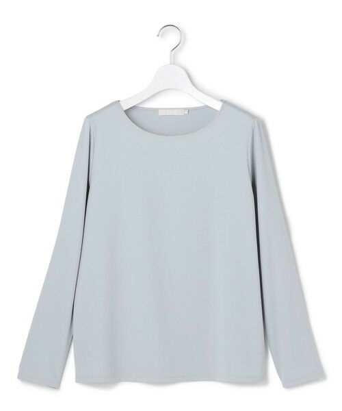 L size ONWARD(大きいサイズ) / エルサイズオンワード カットソー | 【洗える】 コンパクトモクロディ プルオーバー | 詳細8