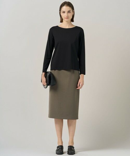 L size ONWARD(大きいサイズ) / エルサイズオンワード カットソー | 【洗える】 コンパクトモクロディ プルオーバー | 詳細15