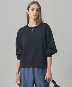 L size ONWARD(大きいサイズ) / エルサイズオンワード カットソー | 【洗える】ジョーゼットジャージー  ドルマンスリーブプルオーバー