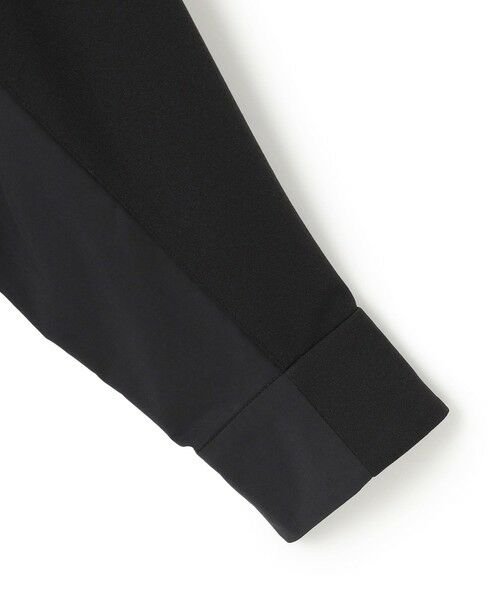 L size ONWARD(大きいサイズ) / エルサイズオンワード カットソー | 【洗える】ジョーゼットジャージー 異素材コンビプルオーバー | 詳細14