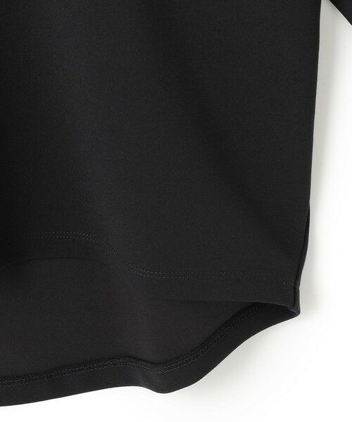 L size ONWARD(大きいサイズ) / エルサイズオンワード カットソー | 【洗える】ジョーゼットジャージー 異素材コンビプルオーバー | 詳細15