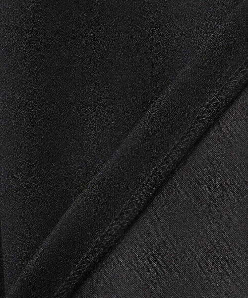 L size ONWARD(大きいサイズ) / エルサイズオンワード カットソー | 【洗える】ジョーゼットジャージー 異素材コンビプルオーバー | 詳細19