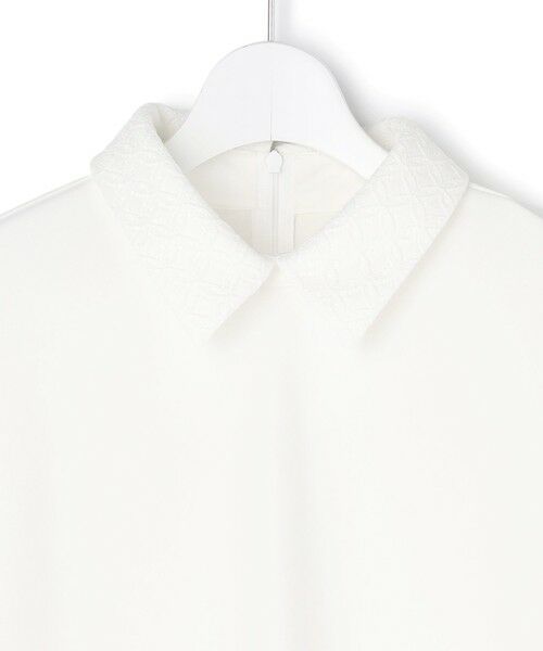 L size ONWARD(大きいサイズ) / エルサイズオンワード カットソー | 【WEB限定カラーあり】マラボーテＷジョーゼット ボウタイ付きシャツカラートップス | 詳細28