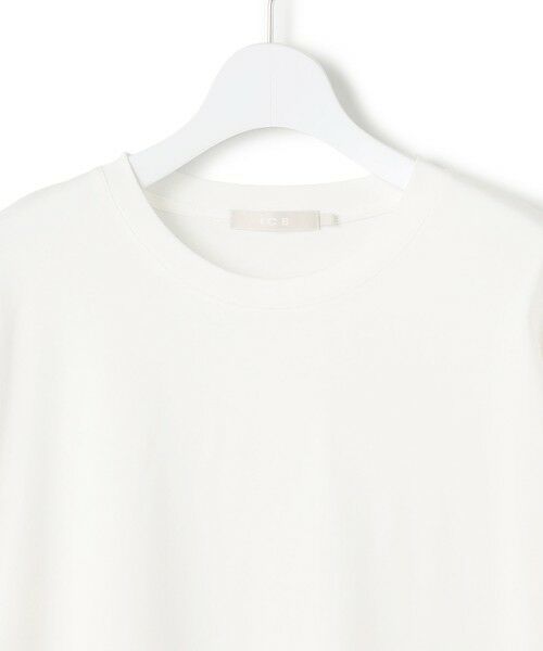 L size ONWARD(大きいサイズ) / エルサイズオンワード カットソー | 【マシンウォッシャブル可】シンプルジャージー ロングスリーブTシャツ | 詳細8